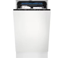 Встраиваемые посудомоечные машины ELECTROLUX/ Встраиваемая узкая посудомоечная машина, загрузка на 10 комплектов посуды, сенсорное управление, 8 программ, сушка: стандартная (конденсация)/с открыванием дверцы, индикация на полу: луч