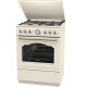 Плита Gorenje/ Плита Gorenje, комбинированная, 60 см, объем 71 л, электронный программатор с аналоговым дисплеем, автоматический электроподжиг, очистка паром AquaClean, энергоэффективность А, цвет бежевый