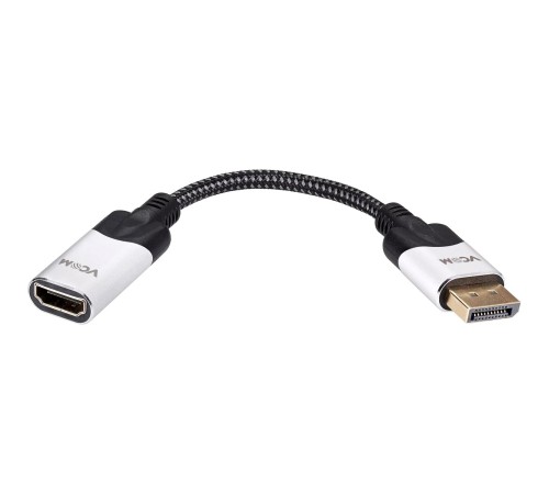 Адаптер/ Адаптер DisplayPort(M) ---> HDMI(F) 0.15m 8K@60Hz VCOM <CG6218M-0.15> Адаптер/ Адаптер DisplayPort(M) ---> HDMI(F) 0.15m 8K@60Hz VCOM <CG6218M-0.15>