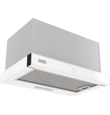 Вытяжка Franke/ Best, Вытяжка TOUCH WH 50, 50см, 750 м3/ч, сенсорное управление, LED освещение, Угольный фильтр Ф-07 (приобретается отдельно), цвет: нержавеющая сталь, лицевая планка: белое стекло