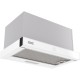 Вытяжка Franke/ Best, Вытяжка TOUCH WH 50, 50см, 750 м3/ч, сенсорное управление, LED освещение, Угольный фильтр Ф-07 (приобретается отдельно), цвет: нержавеющая сталь, лицевая планка: белое стекло