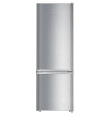 Холодильники Liebherr/ 161.2x55x63, объем камер 212/53 л, нижняя морозильная камера, серебристый
