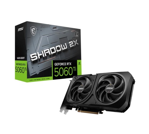 Видеокарта/ GeForce RTX 5060 Ti 16G SHADOW 2X PLUS Видеокарта/ GeForce RTX 5060 Ti 16G SHADOW 2X PLUS