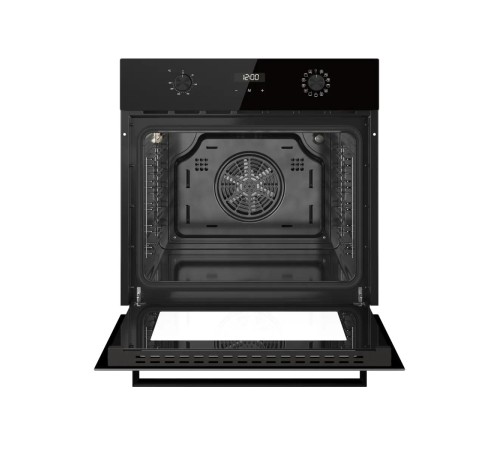 Духовой шкаф Kuppersberg/ Духовой шкаф Kuppersberg, High-Tech, 70 л, дисплей, поворотное/сенсорное управление, таймер, макс. температура 300 градусов, телескопические направляющие (на 1 уровень), цвет черный