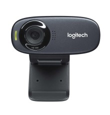 Веб-камера Logitech C310 (HD 720p/30fps, фокус постоянный, угол обзора 60°, кабель 1.5м) (M/N: V-U0015) (Мятая упаковка)