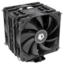 Кулер для процессора ID-COOLING SE-225-XT BLACK V2 LGA20XX/1700/1200/115X/AM5/AM4 (10шт/кор, TDP 220W, PWM, 5 тепл.трубок прямого контакта, DUAL FAN 120mm, черный) RET
