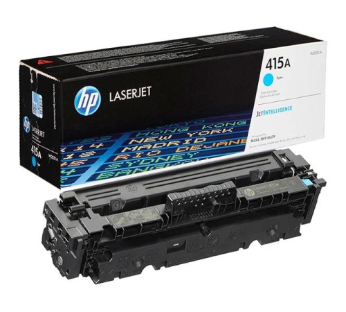 Тонер-картридж/ HP 415A Cyan LaserJet Toner Cartridge Тонер-картридж/ HP 415A Cyan LaserJet Toner Cartridge