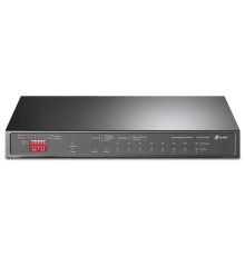 коммутатор TP-Link TL-SG1210MP, 10-Port Gigabit Desktop Switch with 8-Port PoE+ 123 W PoE