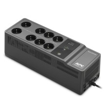 Источник бесперебойного питания для персональных компьютеров APC Back-UPS ES 650VA/400W, 230V, 8 Rus outlets (2 Surge & 6 batt.), USB, USB charge(type A), Data/DSL protection, 1 year warranty