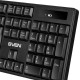 Беспроводная клавиатура SVEN KB-C2100W ((2,4 GHz, 104кл.)