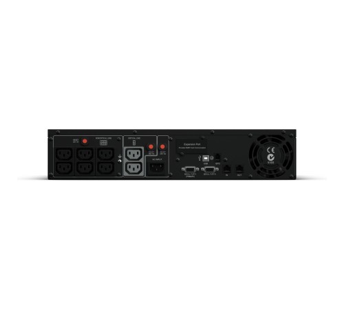 ИБП CyberPower PR1500ELCDRT2U, Rackmount, Line-Interactive, 1500VA/1350W, 8 IEC-320 С13 розеток, USB&Serial, RJ11/RJ45, SNMPslot, LCD дисплей, Black, 0.5х0.6х0.3м., 30.2кг./ UPS Line-Interactive CyberPower PR1500ELCDRT2U 1500VA/1350W USB/RS-232/Dry/EPO/SN