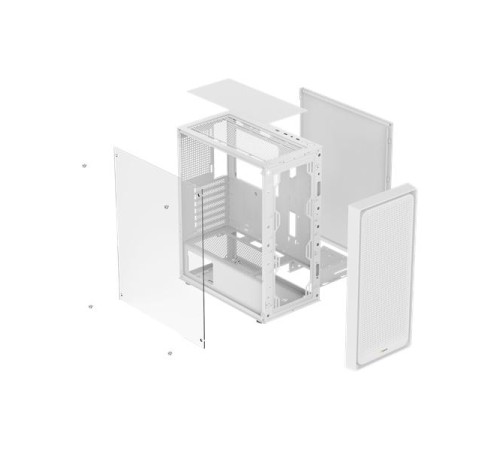 корпус Ocypus Gamma C50 WH, MATX, USB3.0*1+USB2.0*2 (незначительное повреждение коробки)