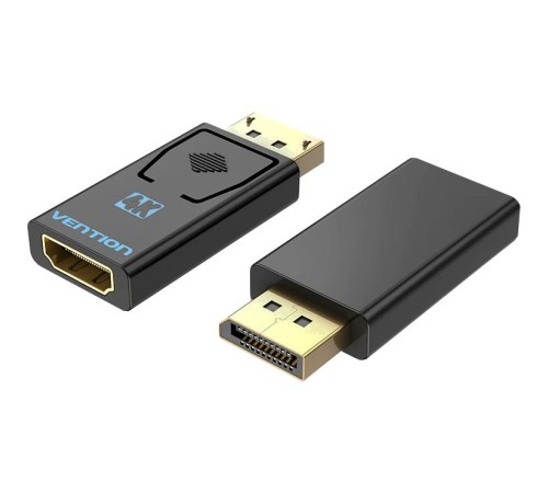 Адаптер-переходник Vention DisplayPort 20M > HDMI F 4K Адаптер-переходник Vention DisplayPort 20M > HDMI F 4K