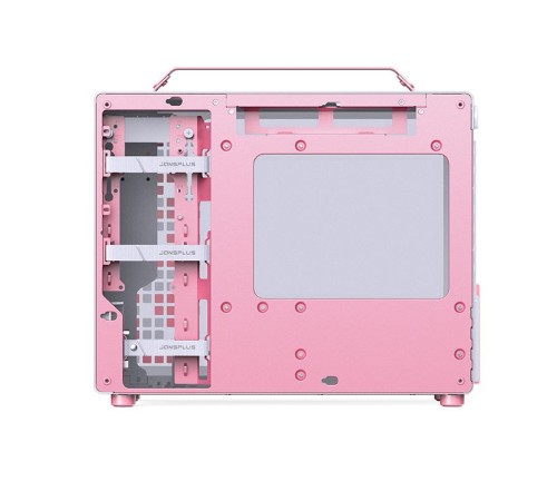 Корпус без блока питания/ Case JONSBO Z20, Mini-Tower, TG, no fan, 1xUSB-A 3.2 + 1xUSB-C 3.2, mATX, mITX Pink/White Корпус без блока питания/ Case JONSBO Z20, Mini-Tower, TG, no fan, 1xUSB-A 3.2 + 1xUSB-C 3.2, mATX, mITX Pink/White
