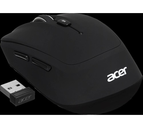 Мышь компьютерная/ Беспроводная мышь ACER OMR050 Wireless Dual Mode Mouse 1600dpi (6but) black Мышь компьютерная/ Беспроводная мышь ACER OMR050 Wireless Dual Mode Mouse 1600dpi (6but) black