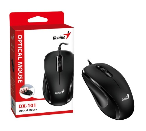 Мышь DX-101, USB, чёрный (Мятая упаковка) Мышь DX-101, USB, чёрный (Мятая упаковка)