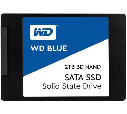 Твердотельный накопитель Western Digital SSD BLUE 2Tb SATA-III 2,5”/7мм 3D NAND WDS200T2B0A, 1 year Твердотельный накопитель Western Digital SSD BLUE 2Tb SATA-III 2,5”/7мм 3D NAND WDS200T2B0A, 1 year