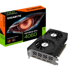 Видеокарта/ VGA GIGABYTE NVIDIA GeForce RTX 4060 WINDFORCE OC 8G 8GB, GDDR6/128-bit, PCIe 4.0, 2xHDMI 2.1, 2xDP, 2.1-slot
