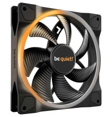 Кулер для корпуса/ Case Cooler be quiet! LIGHT WINGS 140mm PWM (140x140x25mm, 4-pin PWM, ARGB, 56CFM, 23.3dBA, 1500RPM, Black)