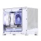 Корпус без блока питания/ Case JONSBO D32 STD, Mini-Tower, TG, no fan, 1xUSB-A 3.0 + 1xUSB-C 3.1, mATX, mITX White