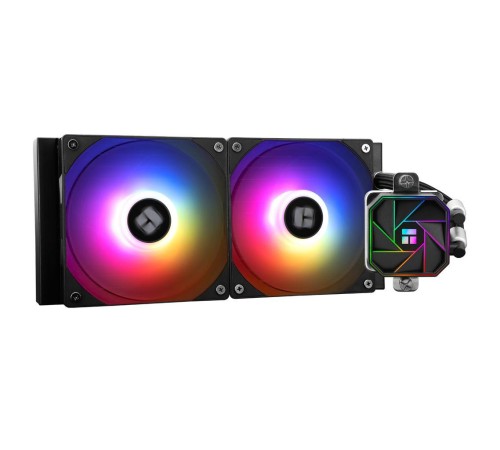 Система жидкостного охлаждения/ Water Cooling System Thermalright Aqua Elite 240 V3 (240mm, Black, ARGB/ Fans: 2x120mm, 66.17CFM, 25.6dBA, 1500RPM/ Pump height 53mm, 23dBA, 3300RPM, Rad thickness 27mm/ S: 1700, 1200, 20XX, 115X, AM5, AM4) Система жидкостного охлаждения/ Water Cooling System Thermalright Aqua Elite 240 V3 (240mm, Black, ARGB/ Fans: 2x120mm, 66.17CFM, 25.6dBA, 1500RPM/ Pump height 53mm, 23dBA, 3300RPM, Rad thickness 27mm/ S: 1700, 1200, 20XX, 115X, AM5, AM4)
