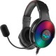 Игровые наушники с микрофоном SVEN AP-U1001MV, черный (USB, LED)