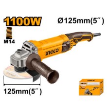 Угловая шлифовальная машина  1100 Вт, INGCO AG110038