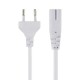 Кабель/ Кабель для аудио-видео техники IEC-320-C7, 2-pin 1,8m ,белый, iOpen<ACE023-W-1.8M>