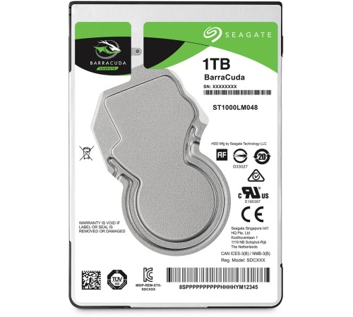 Жесткий диск/ HDD Seagate SATA 1Tb 2.5"" 7mm 5400 128Mb 1 year warranty Жесткий диск/ HDD Seagate SATA 1Tb 2.5"" 7mm 5400 128Mb 1 year warranty
