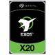 Жесткий диск/ HDD Seagate SATA3 20Tb Exos X20 7200 256Mb (replacement ST20000NM007D) 1 year warranty