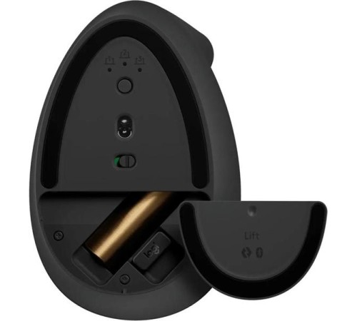 Мышь Logitech Wireless Mouse LIFT, Bluetooth, 2.4GHz (Bolt USB receiver), GRAPHITE [910-006473]
