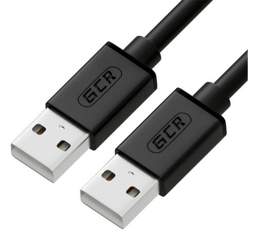Greenconnect Кабель 1.0m USB 2.0, AM/AM, черный, 28/28 AWG, экран, армированный, морозостойкий, GCR-UM2M-BB2S-1.0m Greenconnect Кабель 1.0m USB 2.0, AM/AM, черный, 28/28 AWG, экран, армированный, морозостойкий, GCR-UM2M-BB2S-1.0m