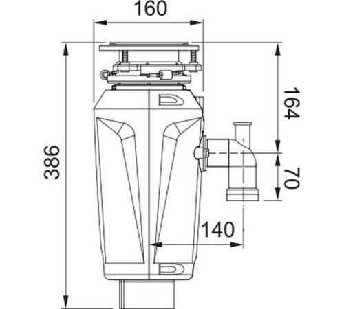 Franke SLIM 125/ Best, Измельчитель SLIM 125