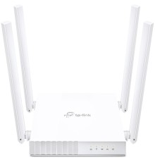 Маршрутизатор/ AC750 Wireless Dual Band Router, 433 at 5 GHz +300 Mbps at 2.4 GHz, 802.11ac/a/b/g/n, 1 port WAN 10/100 Mbps + 4 ports LAN 10/100 Mbps, 3 fixed antennas, L2TP Russia/PPTP Russia/PPPoE Russia support, IGMP Snooping/Proxy, Bridge and 802.1Q T