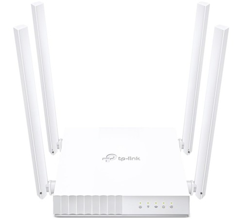 Маршрутизатор/ AC750 Wireless Dual Band Router, 433 at 5 GHz +300 Mbps at 2.4 GHz, 802.11ac/a/b/g/n, 1 port WAN 10/100 Mbps + 4 ports LAN 10/100 Mbps, 3 fixed antennas, L2TP Russia/PPTP Russia/PPPoE Russia support, IGMP Snooping/Proxy, Bridge and 802.1Q T