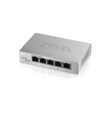 Коммутатор Smart L2 коммутатор Zyxel GS1200-5, 5xGE, настольный, бесшумный, с поддержкой VLAN, IGMP, QoS и Link Aggregation
