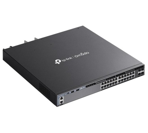 коммутатор TP-Link SG6428XHP, Omada 24-PortGigabit Stackable L3 Managed PoE+ Switch with 4 10GE SFP+ Slots