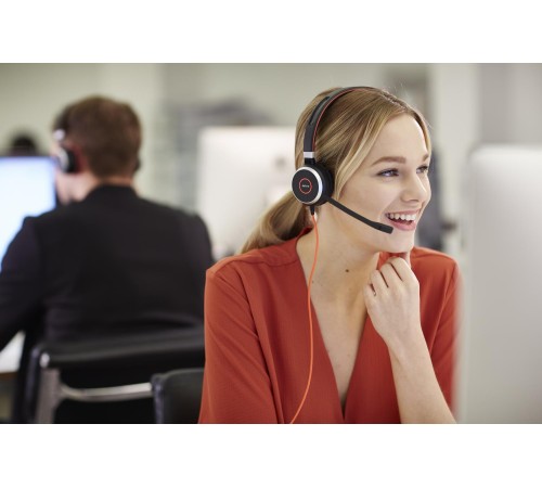 Гарнитура проводная/ Jabra EVOLVE 40 MS, Stereo, USB-C
