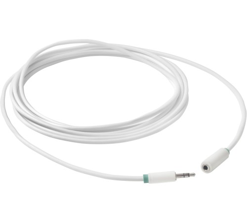 Greenconnect Удлинитель аудио 5.0m jack 3,5mm/jack 3,5mm белый, зеленая окантовка, ультрагибкий, 28AWG, M/F, Premium GCR-STM1662-5.0m, экран, стерео Greenconnect Удлинитель аудио 5.0m jack 3,5mm/jack 3,5mm белый, зеленая окантовка, ультрагибкий, 28AWG, M/F, Premium GCR-STM1662-5.0m, экран, стерео