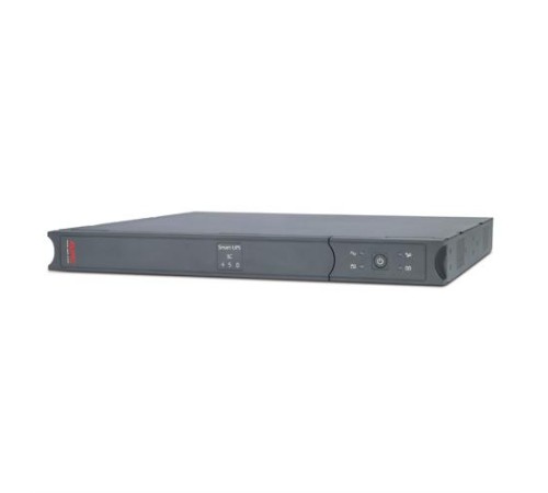 Источник бесперебойного питания APC Smart-UPS SC 450VA/280W, 230V, 1U Rackmount/Tower, Line-Interactive, Data line surge protection, Hot Swap User Replaceable Batteries, 1 year warranty (царапины, потертости.)