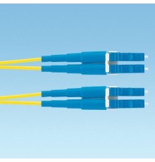 Кабель оптический, LC/UPC-LC/UPC, Duplex, Singlmode OS1, Untuned, 9/125 мкм, диаметр 7 мм, длина 5м/ LC-LC LSZH 9µm Dupl Singlemode 1.6mm PC