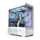 корпус ZALMAN CHRONIX, ATX, WHITE, WINDOW, 1xCombo (3.5’’ or 2.5’’), 1x3.5’’HDD, 2x2.5’’SSD, 1xUSB2.0, 1xUSB3.0, 1xUSB Type-C, SIDE 2x120mm ARGB, REAR 1x120mm ARGB