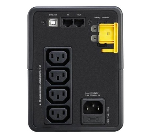 Источник бесперебойного питания APC Back-UPS 750VA/410W, 230V, AVR, 4xC13 Outlets, USB, 1 year warranty (незначительное повреждение коробки)