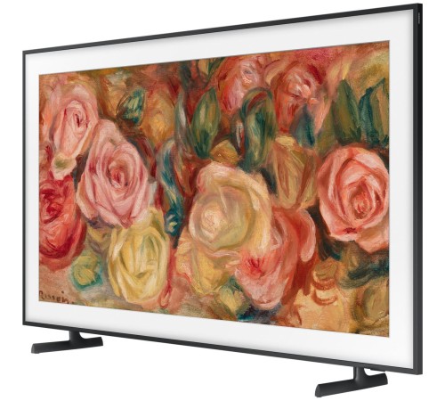 Телевизор ЖК 55'' Samsung/ 55", QLED Frame, Ultra HD, Matte Display, 120Hz, Tizen Smart TV, Wi-Fi, Voice, DVB-T2/C/S2, 2.0.2Ch, 40W, OTS, FreeSync Premium, 4HDMI, 2 USB, One Connect (Y22 4K), BLACK 2024