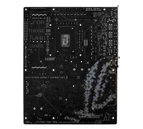 Материнская плата ASUS ROG STRIX Z890-F GAMING WIFI, LGA1851, Z890, 4*DDR5, 4*SATA, 5*M.2, 8*USB 3.2, 2*Type-C, 2*PCIx16, 2*Thunderbolt™ 4, HDMI+DP, ATX; 90MB1I40-M0EAY0
