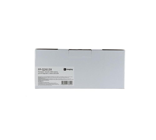 Картридж F+ imaging, черный, 4 000 страниц, для HP моделей LJ 1300/1150/1200 (аналог Q2613X/C7115X/Q2624X/CRGEP25/EP25), FP-Q2613X
