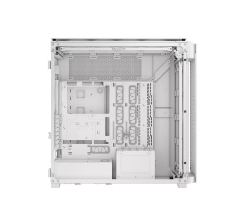 Корпус без блока питания/ Case Corsair iCUE LINK 9000D Airflow, Full-Tower, TG, no fan, 4xUSB-A 3.2, 2xUSB 3.2 Type-C, SSI-EEB, E-ATX, ATX, mATX, mITX White
