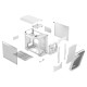 Корпус ПК без блока питания/ Case Fractal Design Torrent Nano RGB TG Clear Tint, Mini-Tower, 1x180mm RGB, 2xUSB-A 3.2 + 1xUSB 3.2 Type-C mITX, mDTX White