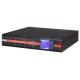 ИБП Powercom MRT-3000-L (127V), 3000 Вт/3000 ВА, Rack/Tower, напряжение шины постоянного тока 72В, ток заряда 6А, LCD, USB, RS-232, слот под SNMP карту, ШхГхВ 428х635х84 мм, вес нетто 14,4 кг, батареи в комплект не входят/ UPS Powercom MRT-3000-L (127V),
