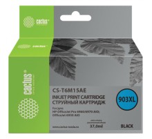 -/ Картридж струйный Cactus CS-T6M15AE №903XL(есть ограничения по прошивке) черный (37мл) для HP OJP 69